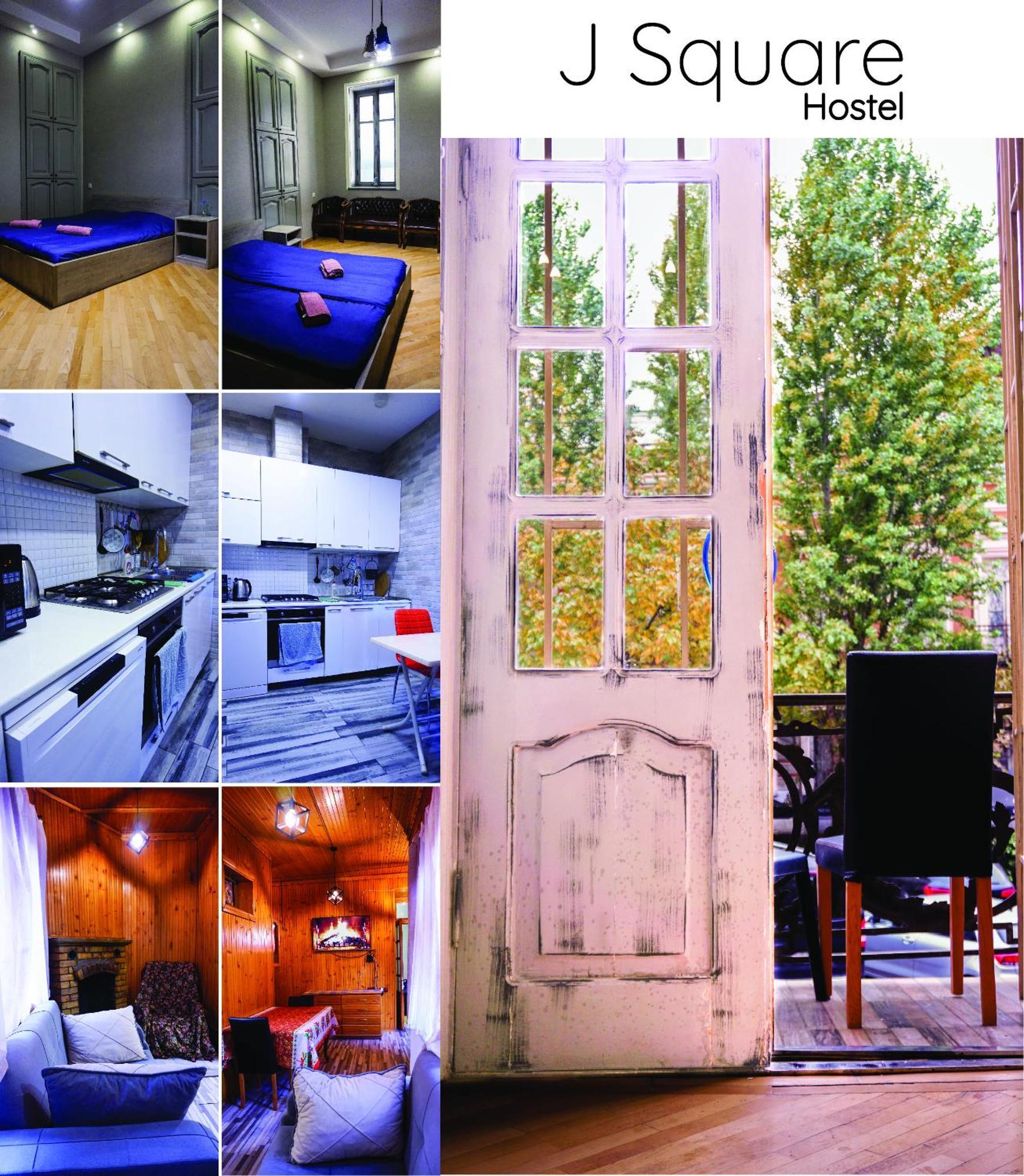 J Square Hostel Tbilisi Eksteriør billede